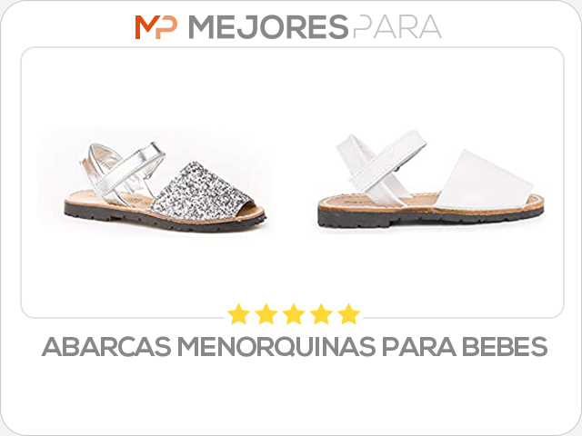 abarcas menorquinas para bebes