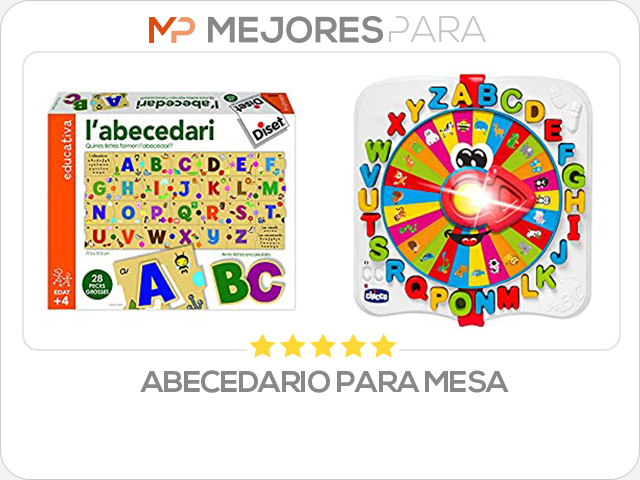 abecedario para mesa