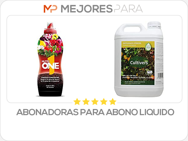 abonadoras para abono liquido