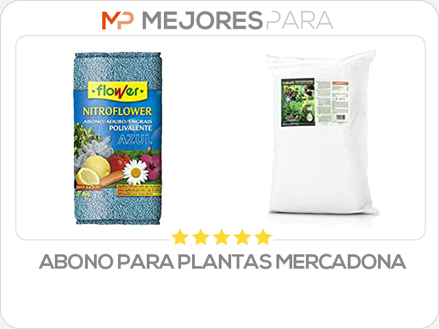 abono para plantas mercadona