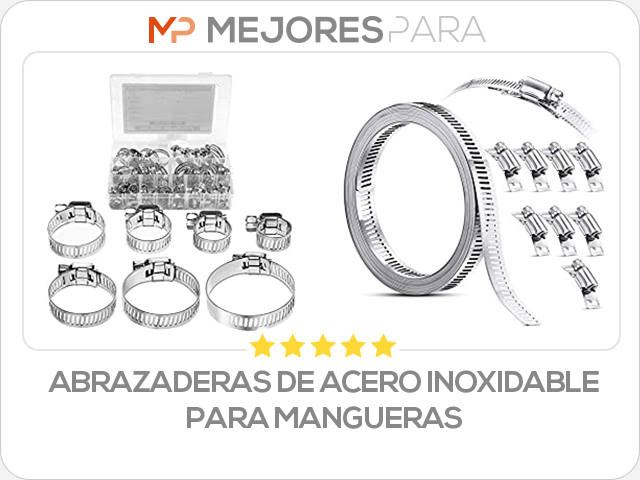 abrazaderas de acero inoxidable para mangueras