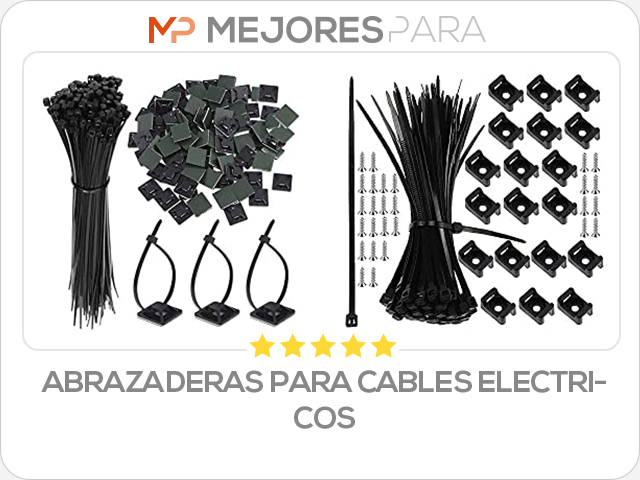 abrazaderas para cables electricos