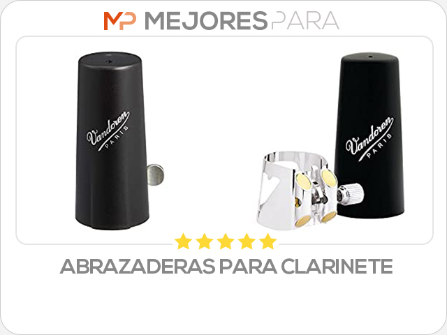 abrazaderas para clarinete