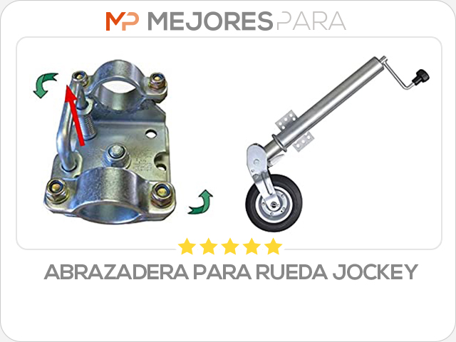 abrazadera para rueda jockey