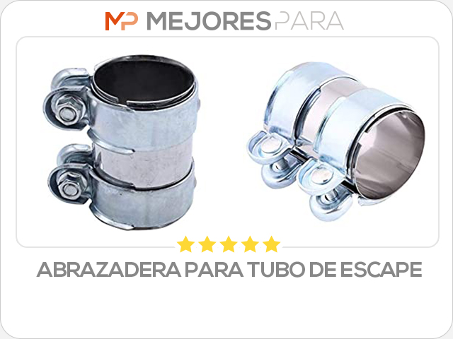 abrazadera para tubo de escape