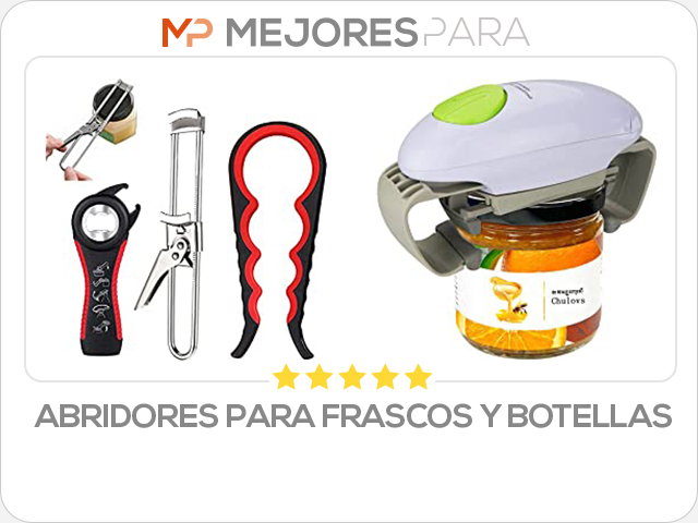 abridores para frascos y botellas