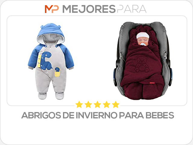 abrigos de invierno para bebes