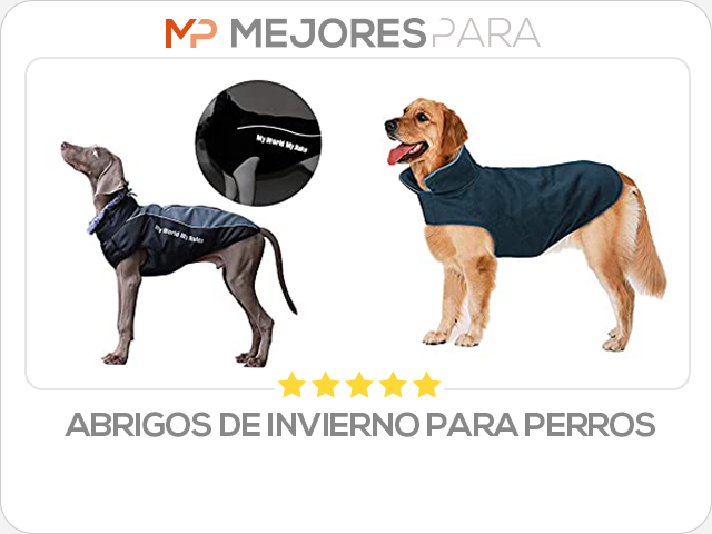 abrigos de invierno para perros