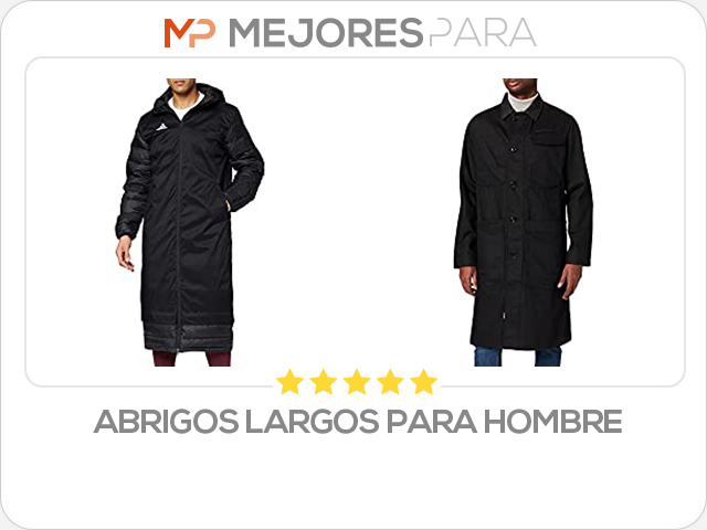 abrigos largos para hombre