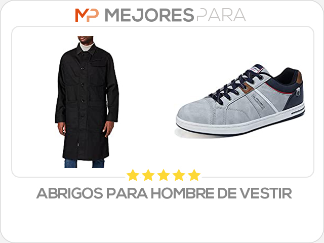 abrigos para hombre de vestir