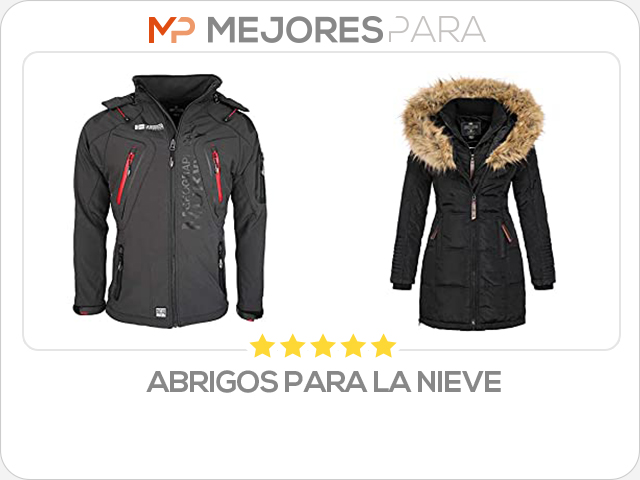 abrigos para la nieve