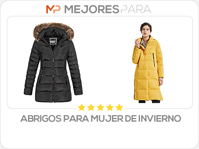 abrigos para mujer de invierno