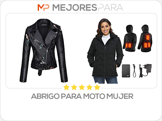 abrigo para moto mujer