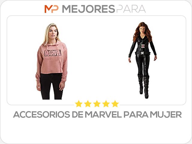 accesorios de marvel para mujer