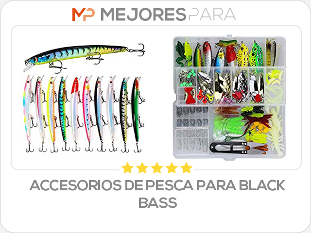 accesorios de pesca para black bass