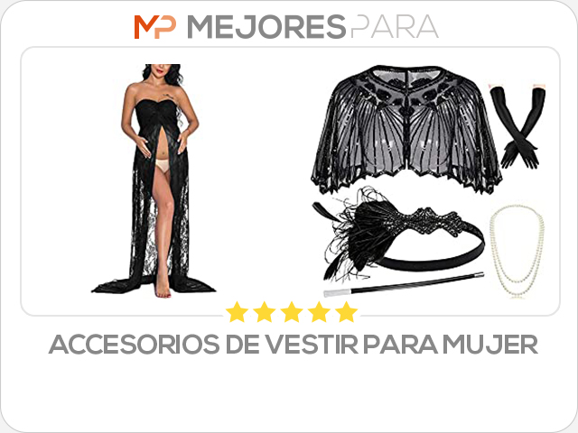 accesorios de vestir para mujer