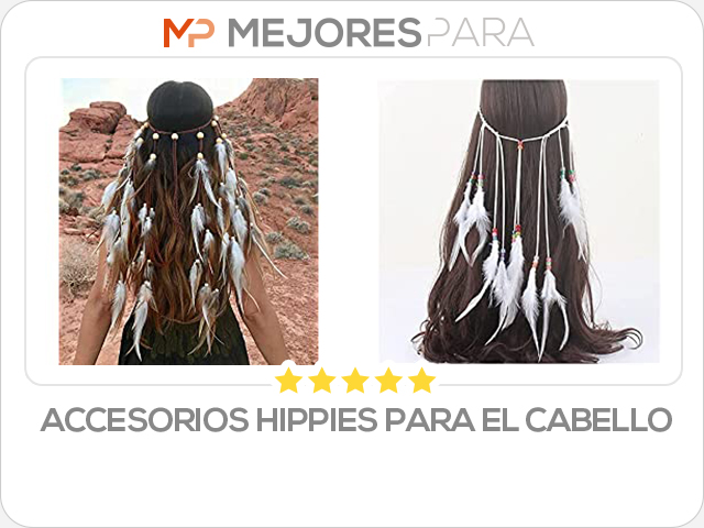 accesorios hippies para el cabello