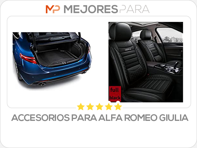 accesorios para alfa romeo giulia