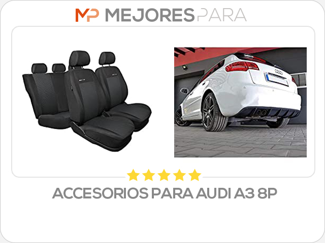 accesorios para audi a3 8p