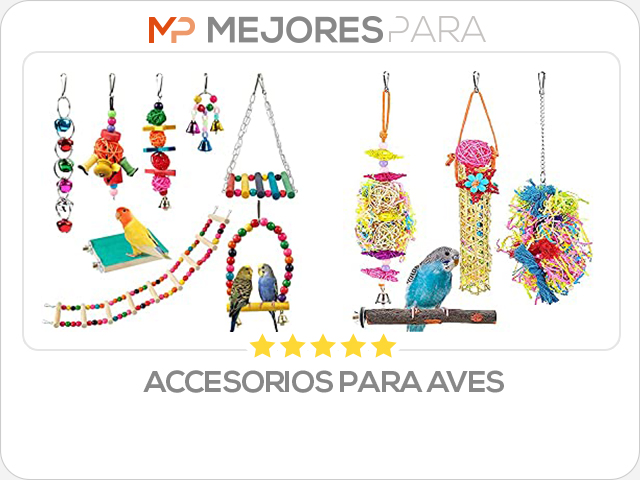 accesorios para aves