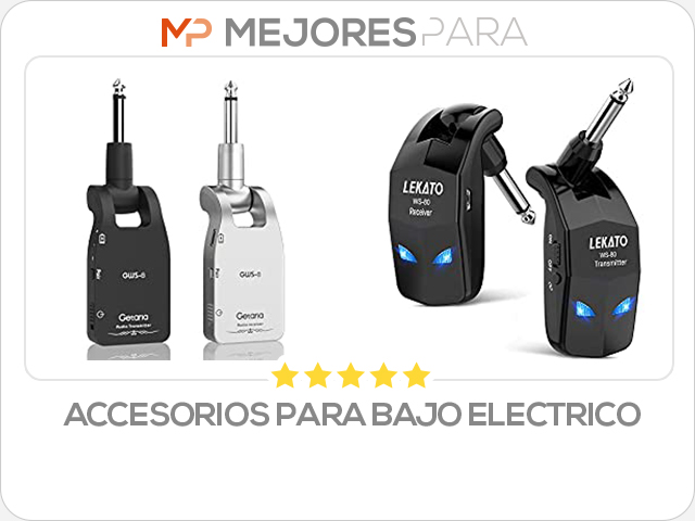 accesorios para bajo electrico