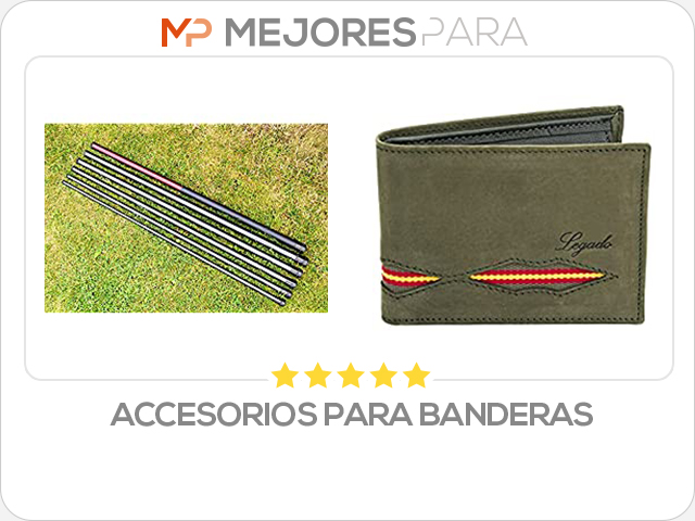 accesorios para banderas