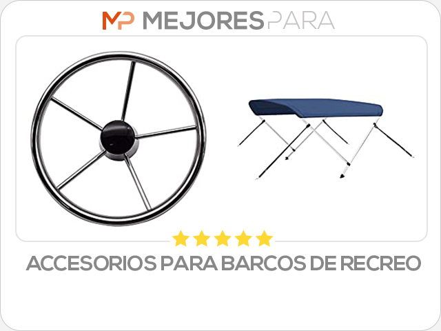 accesorios para barcos de recreo