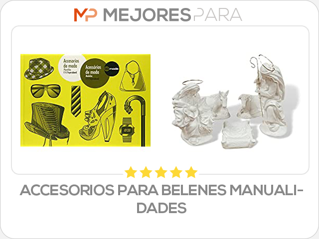 accesorios para belenes manualidades