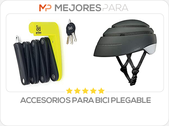 accesorios para bici plegable