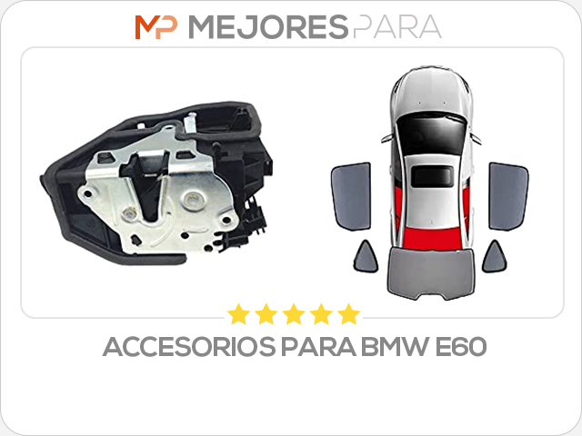 accesorios para bmw e60