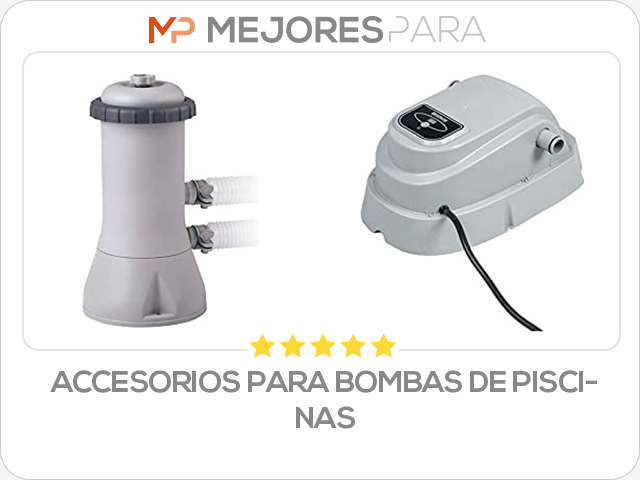 accesorios para bombas de piscinas