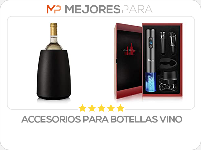 accesorios para botellas vino