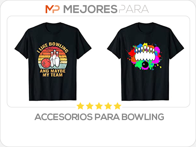 accesorios para bowling