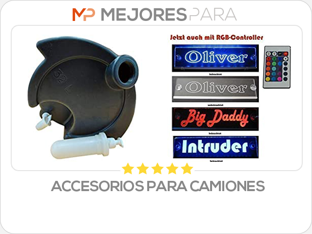 accesorios para camiones