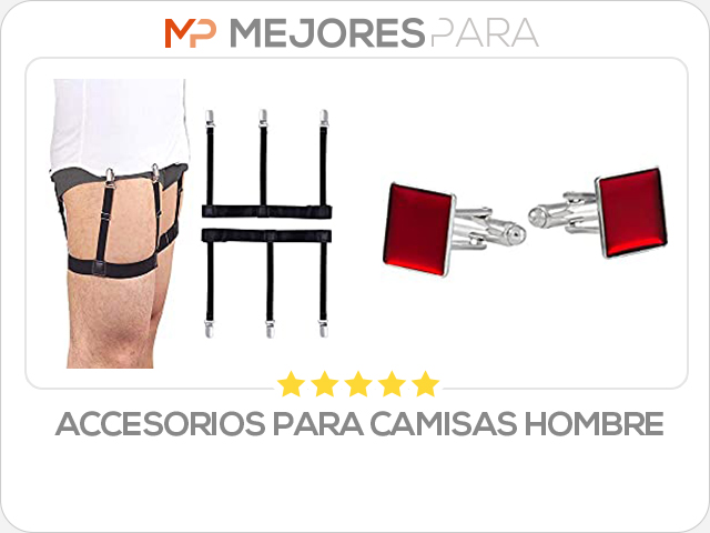 accesorios para camisas hombre