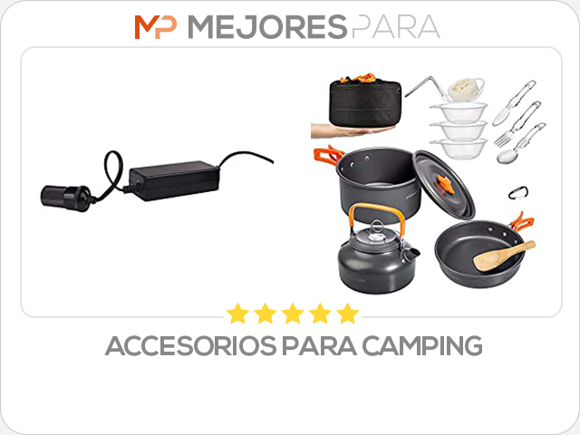 accesorios para camping