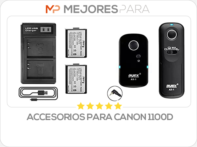 accesorios para canon 1100d