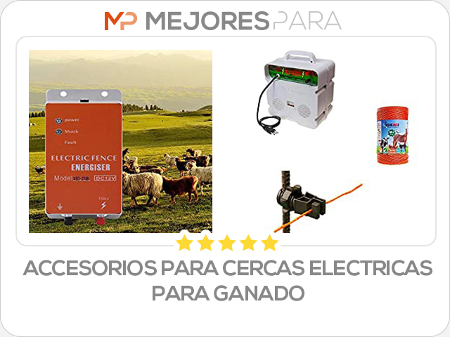 accesorios para cercas electricas para ganado