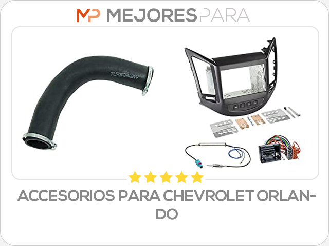 accesorios para chevrolet orlando