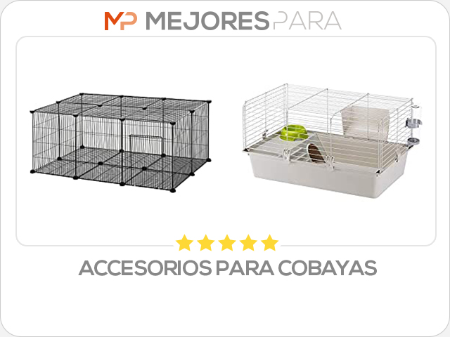 accesorios para cobayas