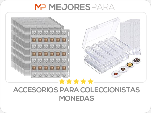 accesorios para coleccionistas monedas