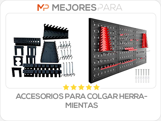 accesorios para colgar herramientas