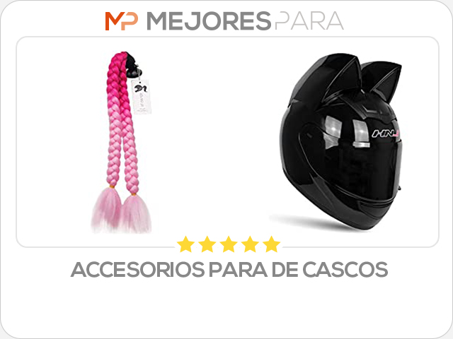 accesorios para de cascos