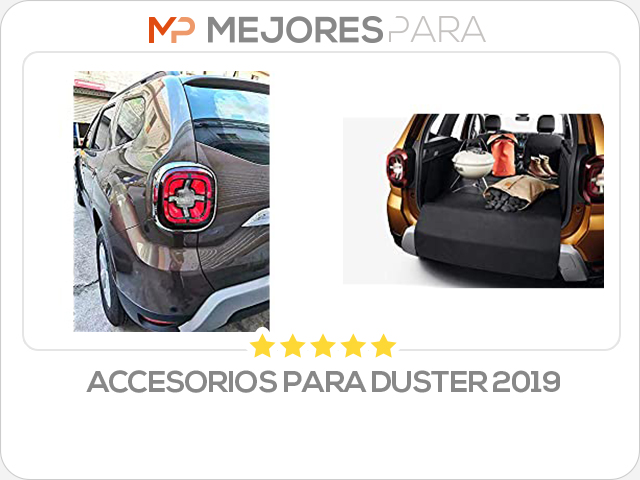 accesorios para duster 2019