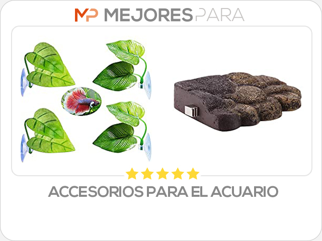 accesorios para el acuario