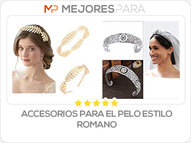 accesorios para el pelo estilo romano