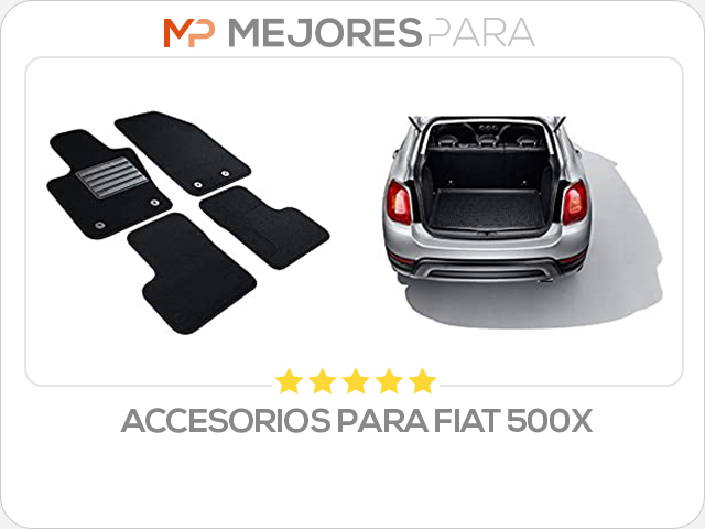 accesorios para fiat 500x