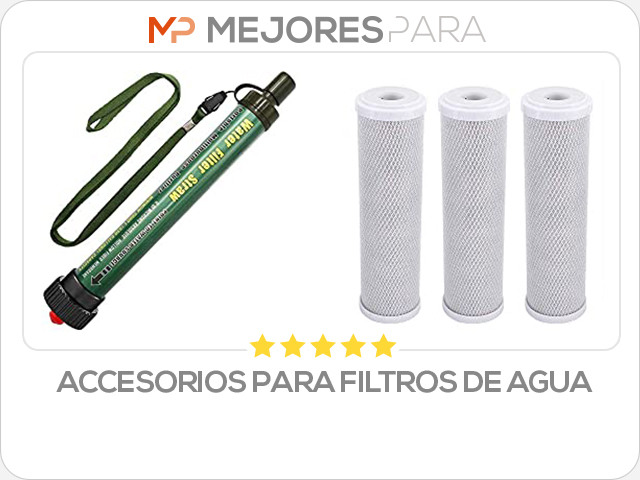 accesorios para filtros de agua