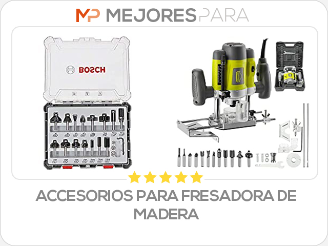 accesorios para fresadora de madera