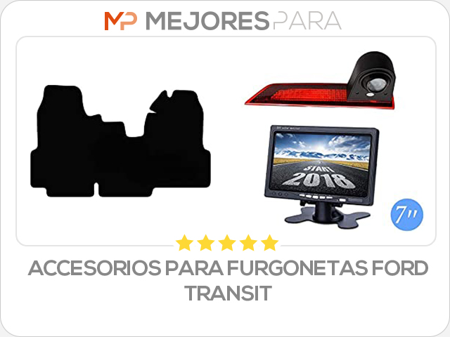 accesorios para furgonetas ford transit